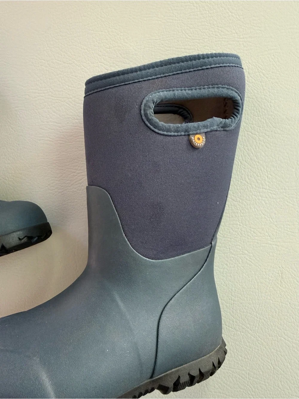 Bogs Boys York Blue Snow Boots Rain Boots size 11 Little Kids Waterproof Winter